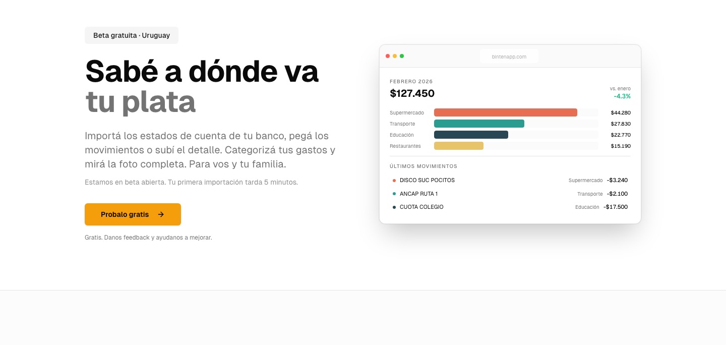 Inicio de bintenapp.com